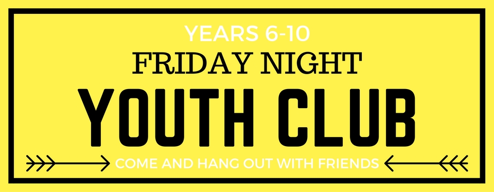 Youth club banner